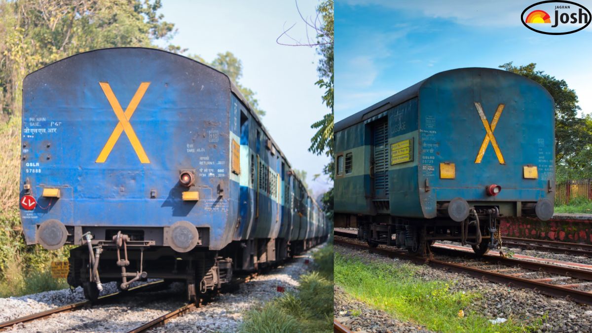 Have you ever wondered, Why do Indian Trains Have an “X” Mark On the Last Coach?